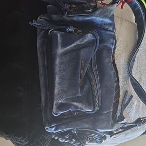 Montana West Stone Wash Hobo Crosdbody - Jean